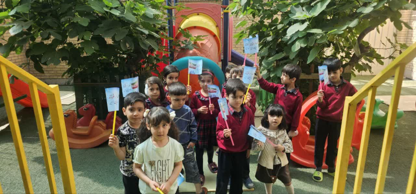 جشن جوانی جمعیت در مهدکودک «صد گل»