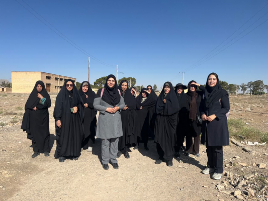 برنامه پیاده روی در روستای روران
