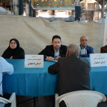 میز خدمت نماز جمعه مصلی