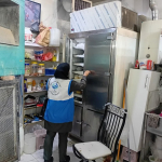 مستمر بر مراکز غذایی