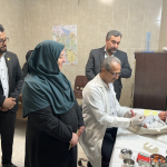 بازدید معاون بهداشت دانشگاه و رئیس مرکز بهداشت استان از روند ارائه خدمات مراکز بهداشت شماره یک و دو در ایام نوروز